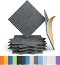 12 Pack Acoustic Panels Self Adhesive Sound Proof Foam, High Density Sound by Amantech