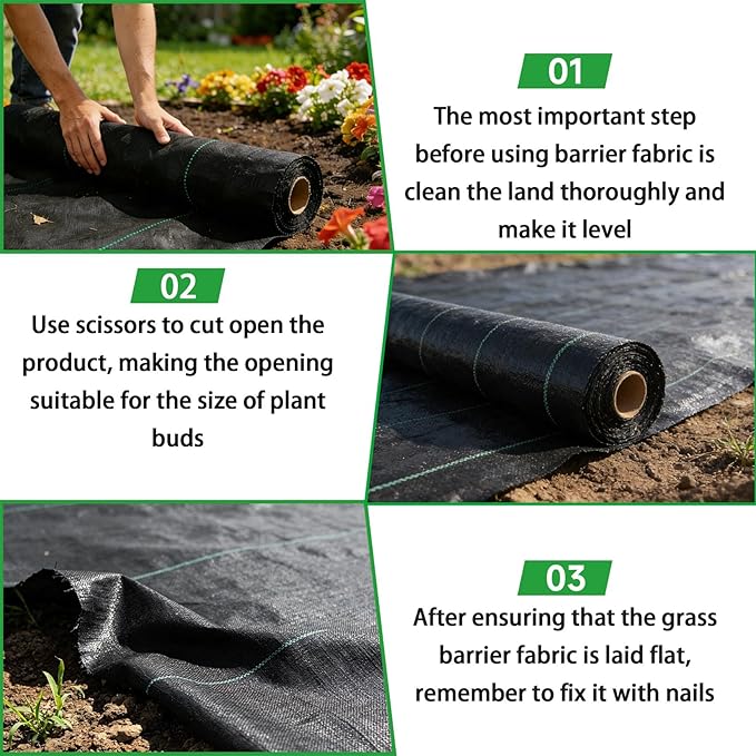 Weed Barrier Fabric Planting Cover - Image 7