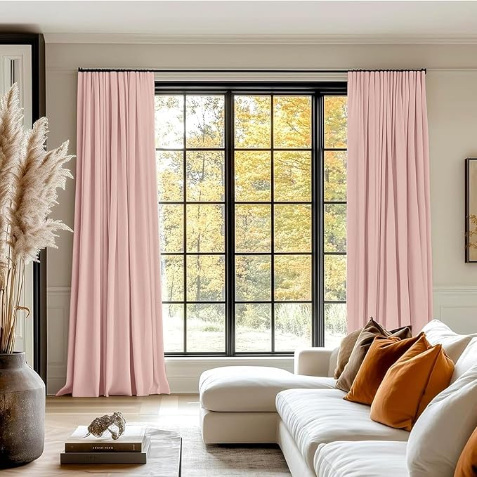 INOVADAY Thermal Sliding Door Curtains 100% Blackout Curtains - Image 3