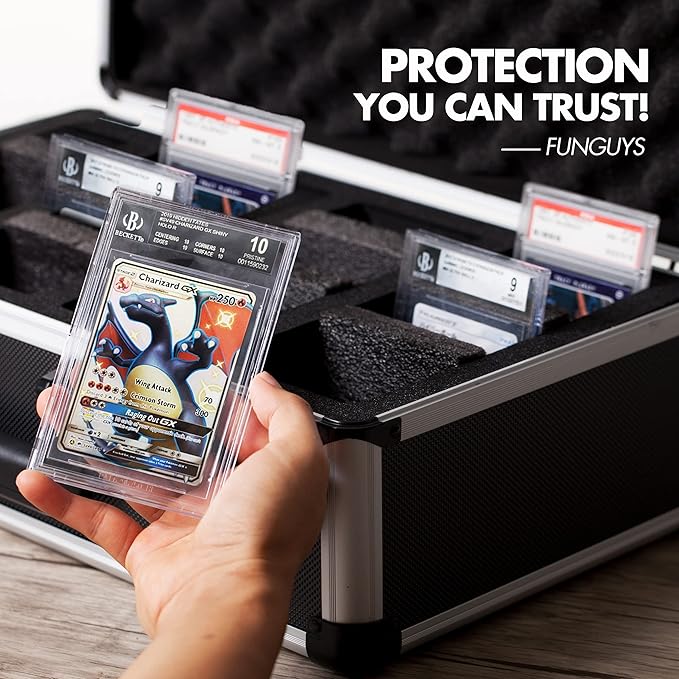FunGuys Graded Card Storage Box, Trading Card Case - Image 5