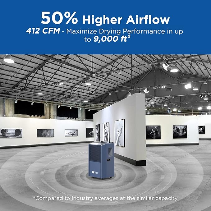 305 Pint Commercial Dehumidifier - Image 4