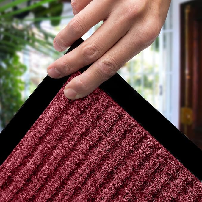 MaxMat® Extra Large Commercial Door Mat, Rubber Border Heavy Duty Door Mat - Image 5
