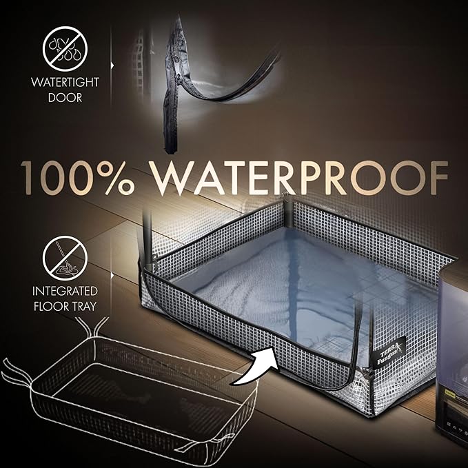 Mushroom Grow Tent with Light and Timer, Indoor Greenhouse with Grow Light - Image 5