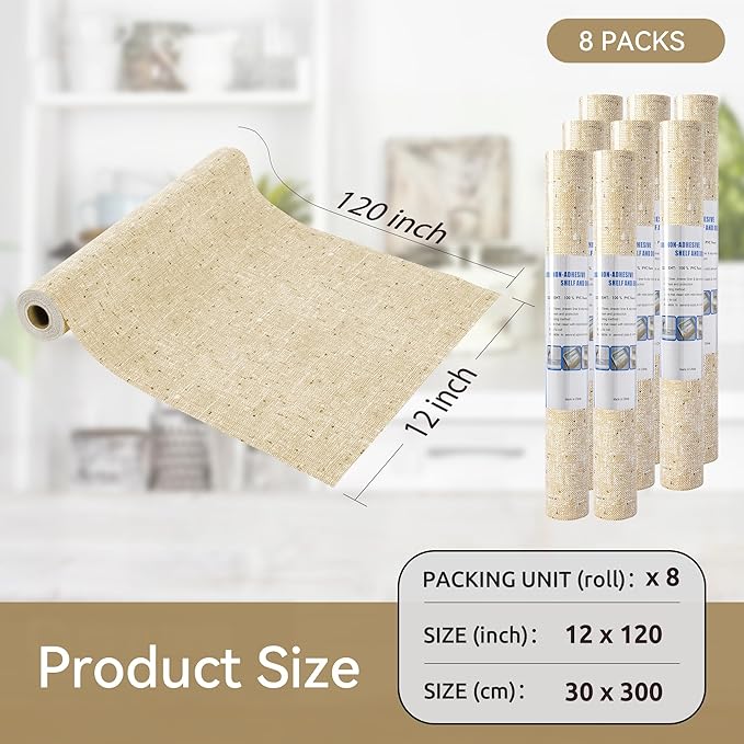 FIFTY FEET 12"x120" Non-Adhesive Shelf Liner - Image 5