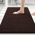 Smiry Luxury Chenille Bathroom Rugs 30x20, Extra Soft and Absorbent Shaggy Bath by Smiry