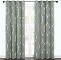 NICETOWN Greyish Green Curtain Panels by NICETOWN