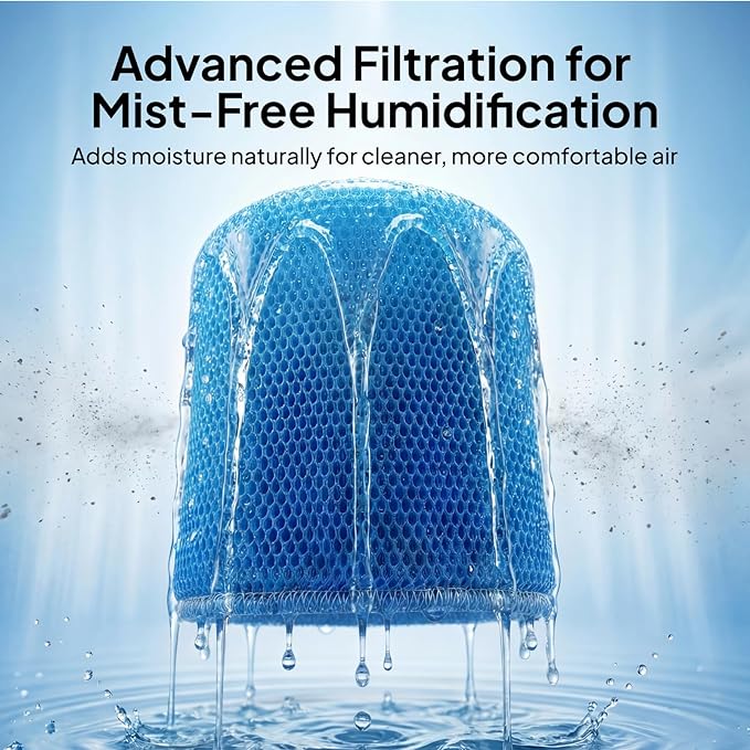 Humidifier Filter Replacement for Livatro 8L Evaporative Humidifier – Washable - Image 2