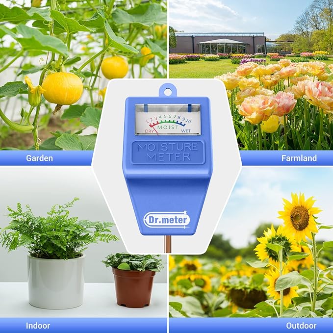 Soil Moisture Meter Tester for Plants, Hygrometer Moisture Sensor for - Image 7