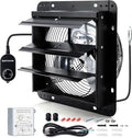 10 Inch Wall Mounted Shutter Exhaust Fan by Hipoilk