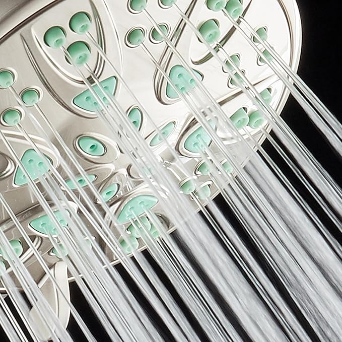 AquaDance Antimicrobial – Anti-Clog High-Pressure 6-Setting Shower Head - Image 8