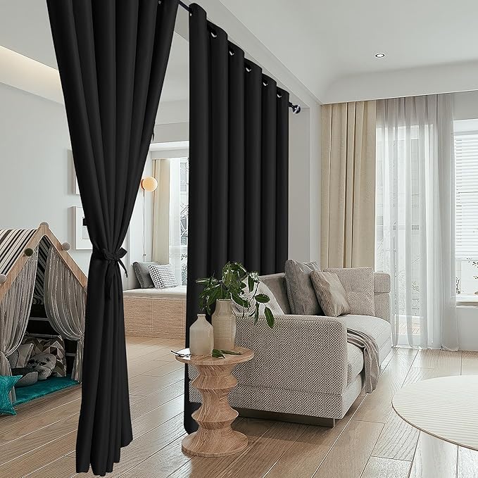 Hiasan Extra Wide Blackout Curtain Panel - Image 4