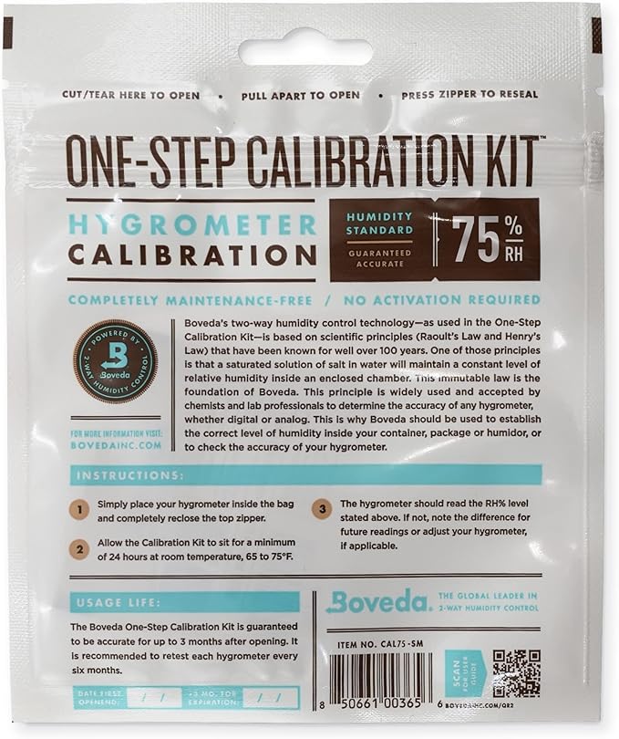 Boveda for Cigars | One-Step Calibration Kit | Preloaded - Image 2