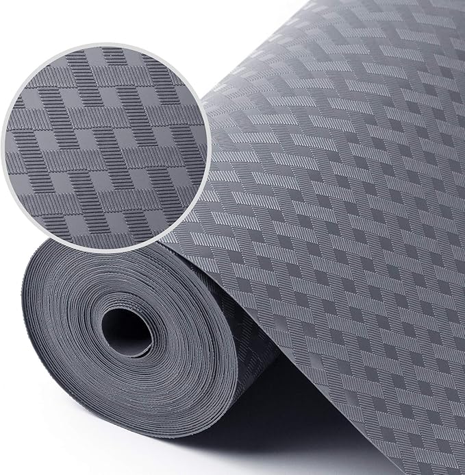 Shelf Liners for Kitchen Cabinets, Waterproof and Oil-Proof Kitchen Cupboard by StaHom