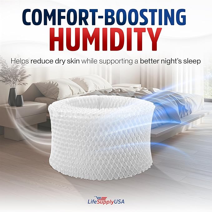 LifeSupplyUSA Filter E Humidifier Filter Replacement Wick Compatible - Image 5