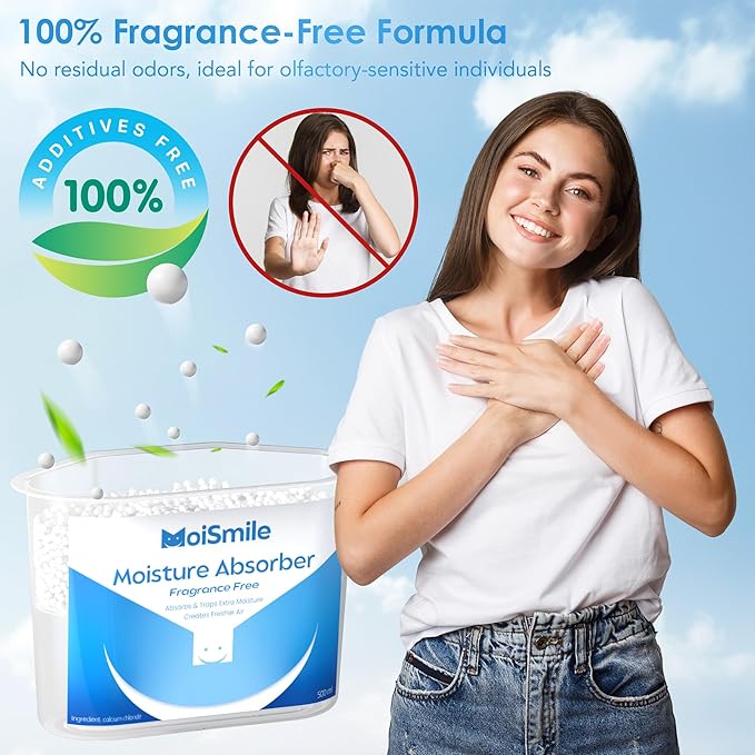 Moisture Absorbers 12 Packs, 10.8OZ Efficient Humidity Absorber ＆ Odor - Image 7