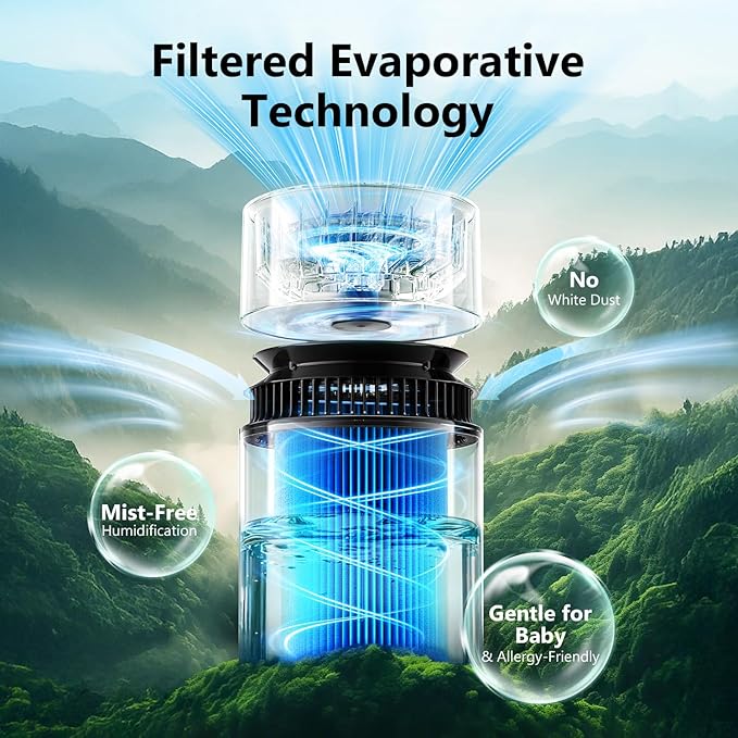 3L Mist-Free Evaporative Humidifier - Image 3