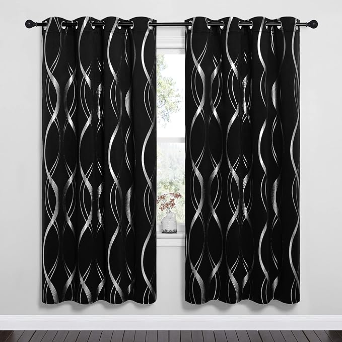 NICETOWN Blackout Curtain Panels 72 inches - Image 2