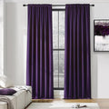 DONREN Royal Purple Blackout Curtains by DONREN