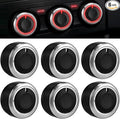 Frienda 6 Pcs Climate Ac Heater Control Knob Blower Fan Control Knob by Frienda