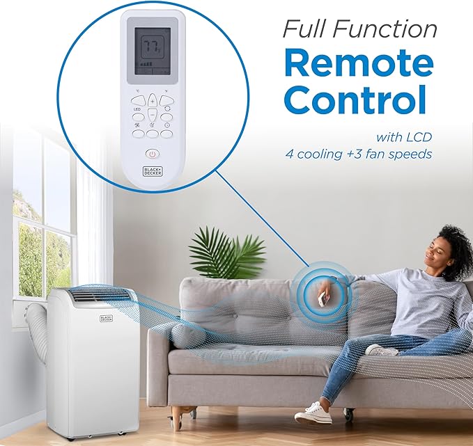 BLACK+DECKER 12, 000 BTU Portable Air Conditioner - Image 2