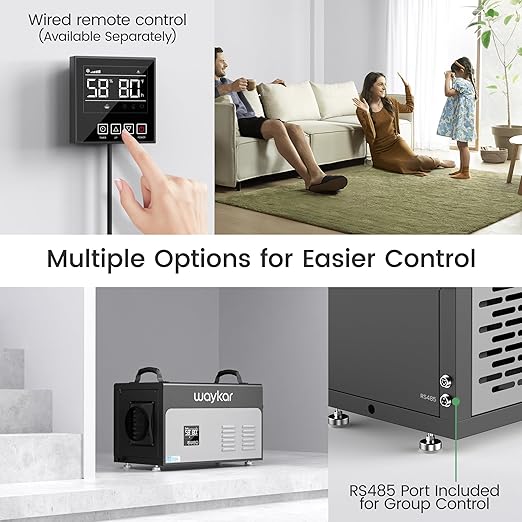 Waykar 130 Pints Energy Star Most Efficient Commercial Dehumidifier - Image 7