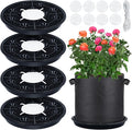 4 Pack 16.5'' Self-Watering Fabric Pot Base by POILKMNI