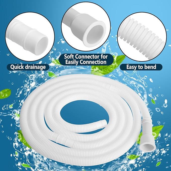 10 Ft Dehumidifier Drain Hose 3/4" FHT- Cuttable Leakproof Dehumidifier - Image 3