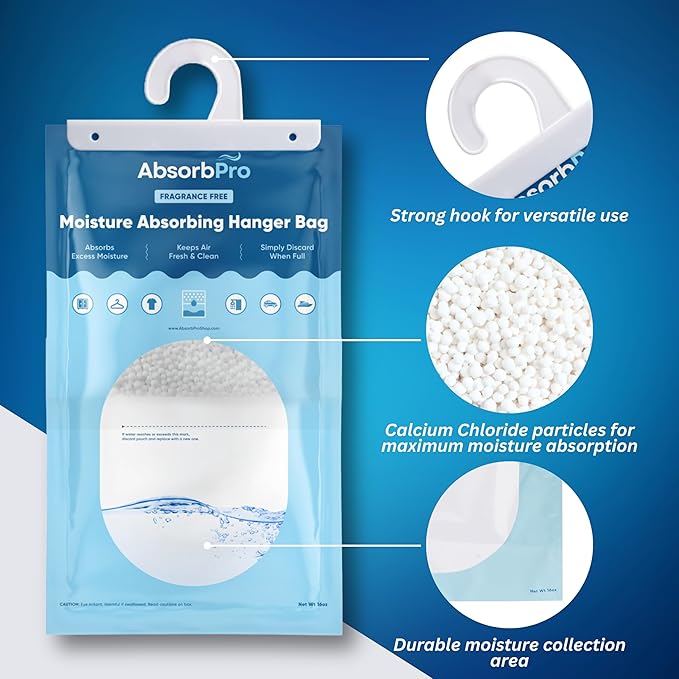 Moisture Absorbing Hanger Bag Fragrance Free - Image 4