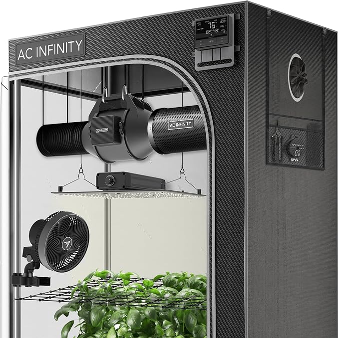 AC Infinity Advance Grow System 2x2, 1-Plant Kit, WiFi-Integrated Grow Tent Kit by ACInfinity