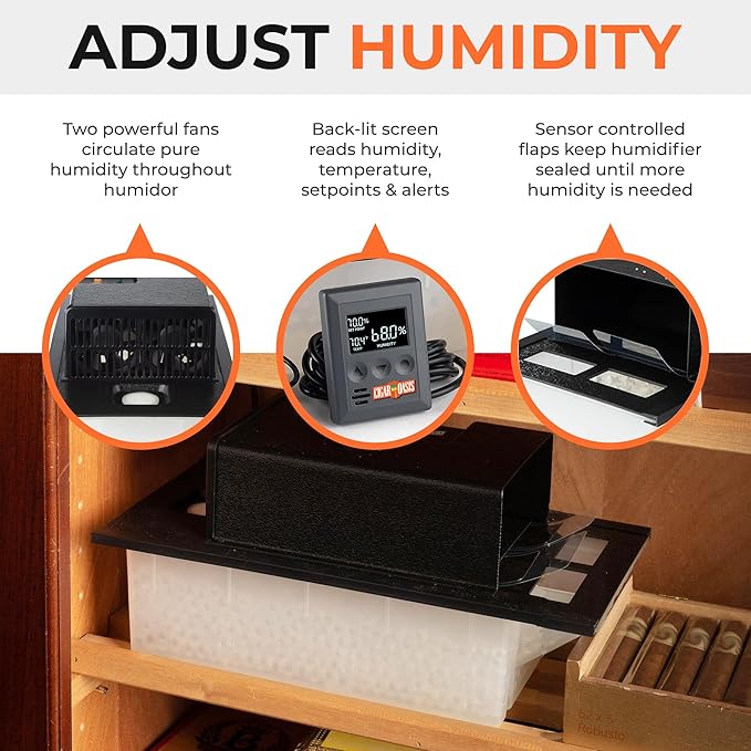 Cigar Oasis Magna 3.0 Cigar Humidor Humidifier - Image 2