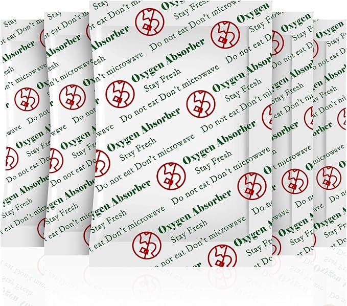 SurpOxyLoc 50 Sachets 300cc Reusable Oxygen Absorbers, Sealed Packets, Food by SurpOxyLocDirect
