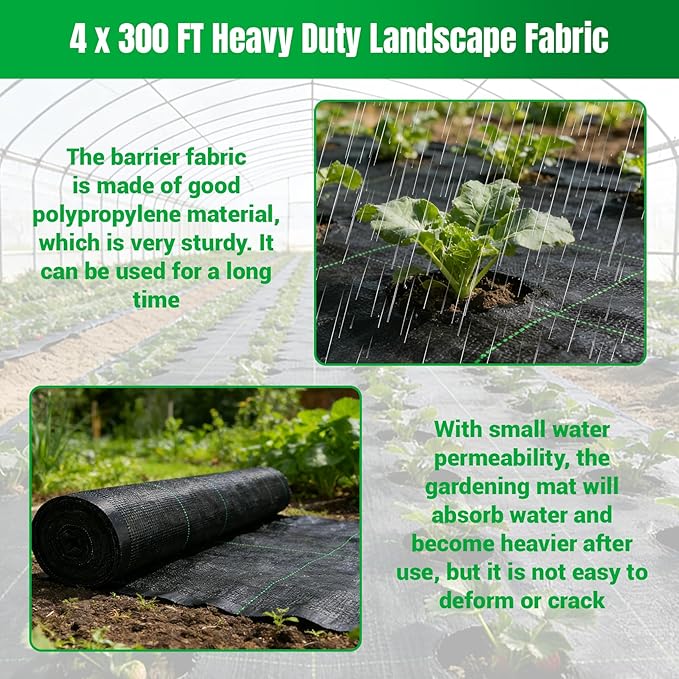 Weed Barrier Fabric Planting Cover - Image 6
