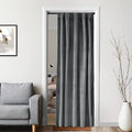 Grey Velvet Blackout Curtains for 48 x 80 Inch Bedroom by %E2%80%9CX%E2%80%9Dforextremeperfection