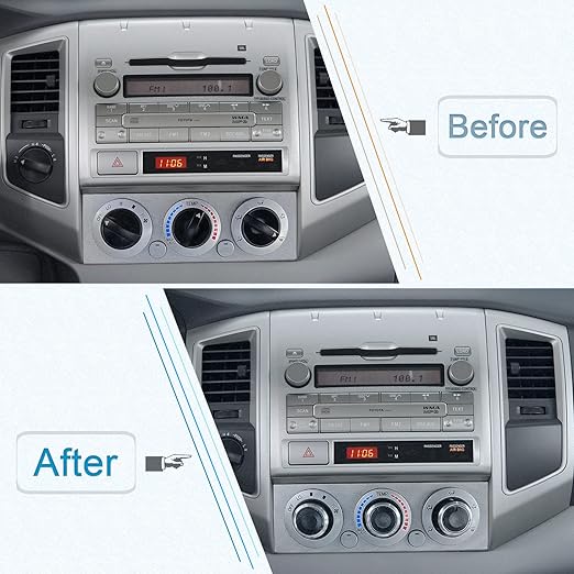 JDMCAR Compatible with Toyota Tacoma 2005-2015 A/C Air Conditioning Control - Image 2