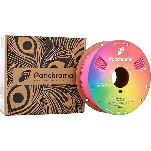 Panchroma PLA Magenta 3D Printer Filament, 1kg Spool, High Speed Printing - Image 8