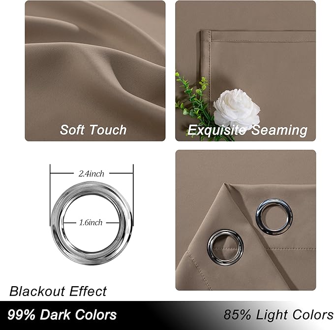 Hiasan Sliding Glass Door Blackout Curtains - Image 2