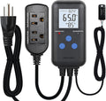 Digital Humidity Controller, Pre-Wired Humidity Controlled Dual Stage Outlets by SENSTREE