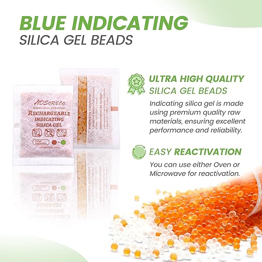 ADSorbco 50 Gram Silica Gel Packets – Desiccant Packs - Image 5