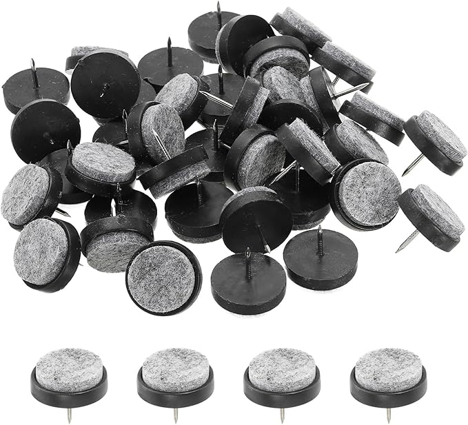PATIKIL 28 mm Nail-on Felt Pads by PATIKIL