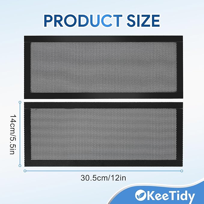 Floor Vent Covers, 5.5" x 12" Magnetic Vent Covers Air Vent Covers Mesh Screen - Image 9