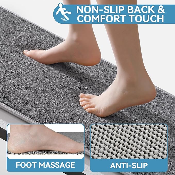 Non Slip Shower Mat Bathtub Mat 16x24 Inch, Quick Dry Bath Mat - Image 4