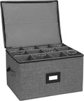 Mayniu Stemware Storage Containers, Wine Glass Storage Box by Mayniu