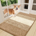 Smiry Dog Door Mat for Muddy Paws, Absorbs Moisture and Dirt, Low-Profile by Smiry