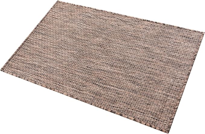 Unique Loom Outdoor Solid Collection Area Rug - Image 2