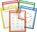 C-Line Super Heavyweight Plus Dry Erase Pockets, 9 x 12 Inches Each, Box of 25 by C-Line