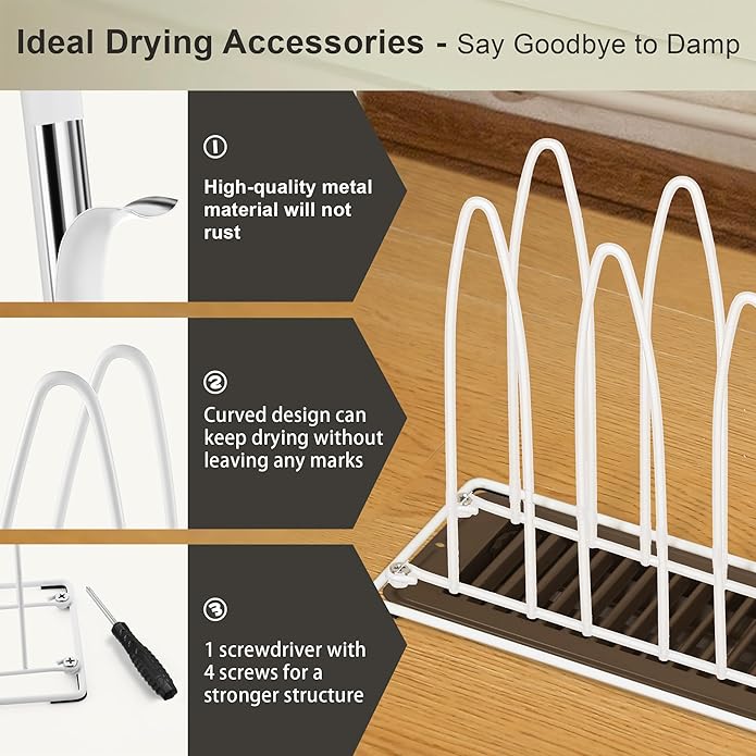 2 Pack Metal Shoe Drying Rack, and Glove Drying Rack, Dryer Racks - Image 3