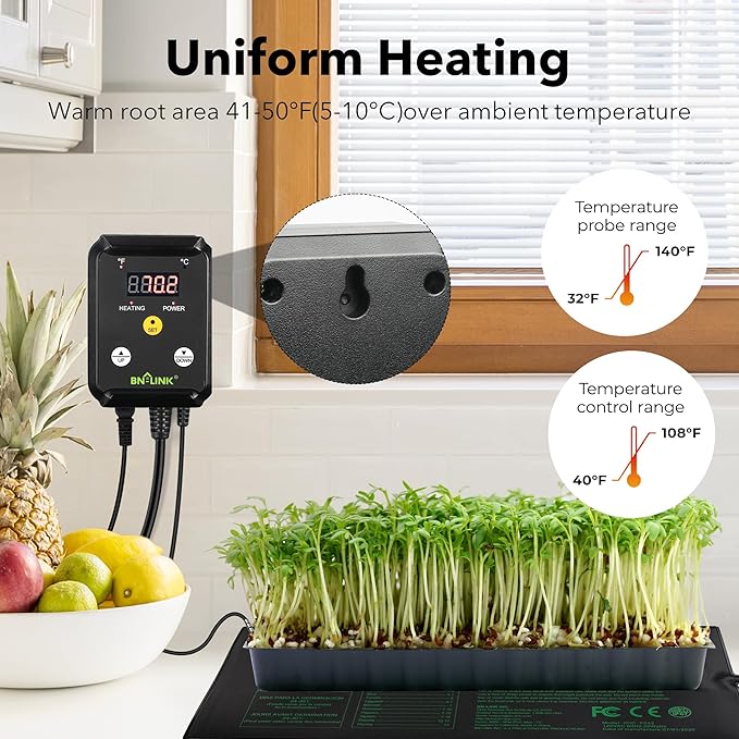 BN-LINK Seedling Heat Mat Heating Pad 48" x 20.75" - Image 6