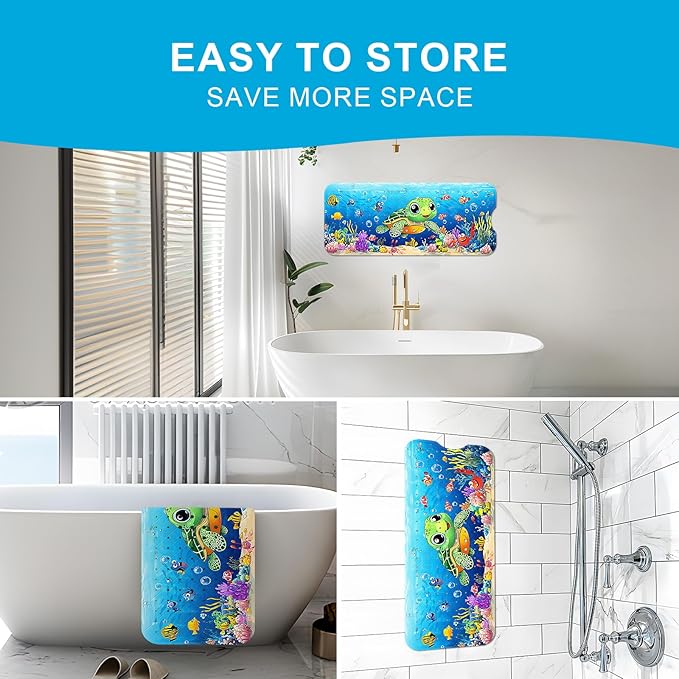 XIYUNTE Baby Bath Mat for Tub Non Slip Kids Bath Mat - Image 5