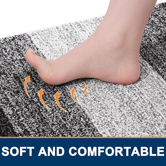 Smiry Dog Door Mat for Muddy Paws, Absorbs Moisture and Dirt, Low-Profile - Image 6