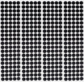 400 Pcs Small Felt Furniture Pads, Self-Adhesive EVA Foam Dot Circles, Round by Unknown